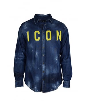 Dsquared2 Camisa Azul