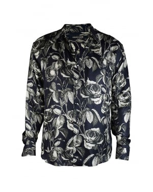 Roberto Cavalli Camisa Negro