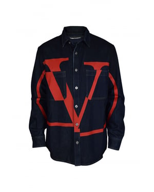 Valentino Garavani Chaqueta vaquera Azul