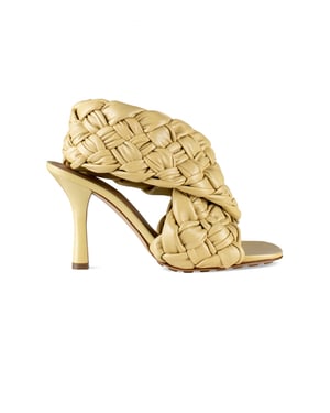 Bottega Veneta Sandalias Board Amarillo