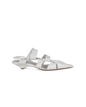 Bottega Veneta Sandalias BV Point Blanco