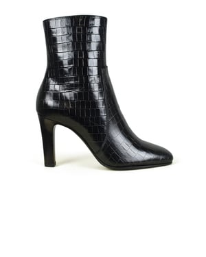 Saint Laurent Botines Jane Negro