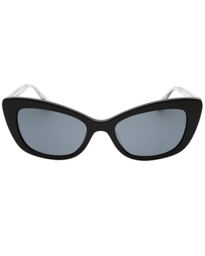Kate Spade Merida/G/S Gafas de sol negras con lentes grises