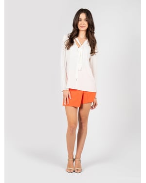 Patrizia Pepe Camisa de mujer Blanco
