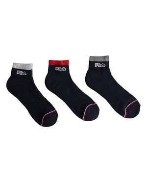 Paquete de 3 calcetines hasta el tobillo F2522 para hombres y mujeres