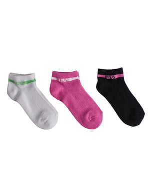 Pack-3 Calcetines Invisibles de Algodón F1427 para Niña