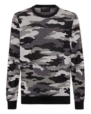 Jersey Cuello Redondo Camouflage