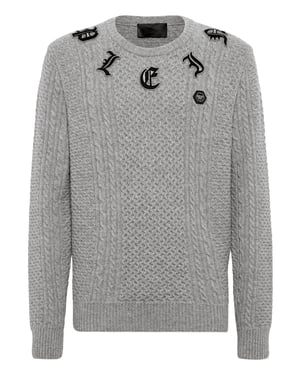 Jersey Cuello Redondo Monogram