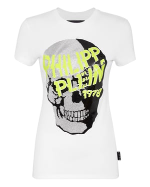 Camiseta Cuello Redondo Skull