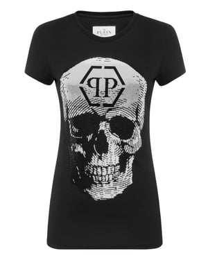 Camiseta Cuello Redondo Skull