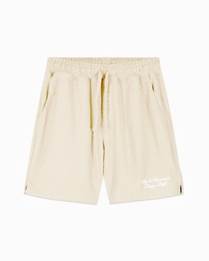 Pantalones Cortos de Terry Lounge Black Bananas, Arena