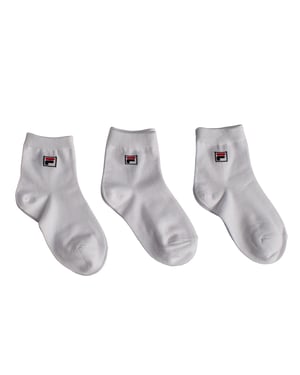 Paquete de 3 calcetas para tobillo F1042 para niños y niñas