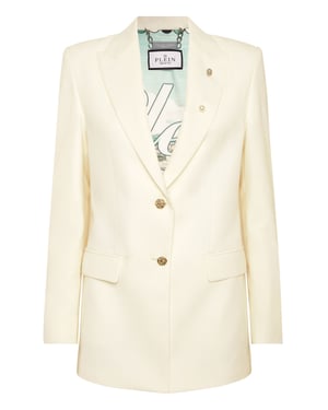 Racing Blazer Boyfriend Fit