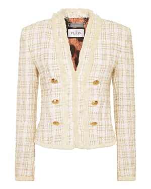 Tweed Bolero Blazer