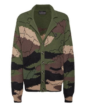 Cárdigan Camouflage