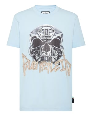 Camiseta Cuello Redondo Skull