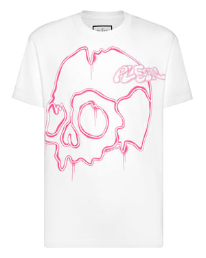 Camiseta Cuello Redondo Skull