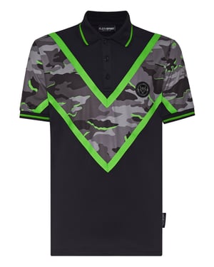 Camiseta Cuello Redondo Camouflage