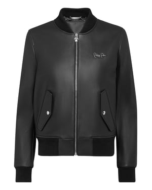 Bomber De Cuero