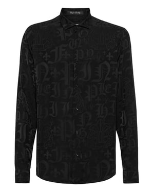Camisa Slim Fit Monogram