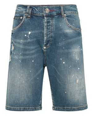 Denim Shorts Formentera Skull