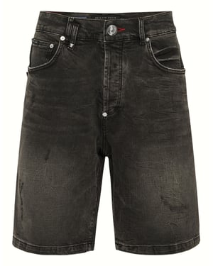 Denim Shorts Formentera Skull