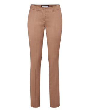 Pinstripe Chinos Fit Trousers