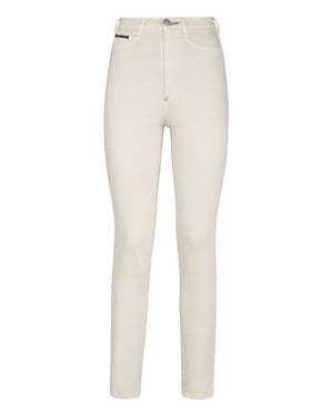 Jegging De Cintura Alta Iconic Plein