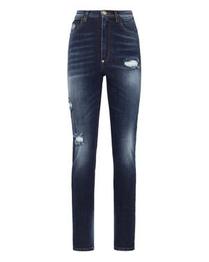 Jegging De Cintura Alta