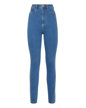 Jegging De Cintura Alta