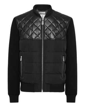 Bomber De Cuero