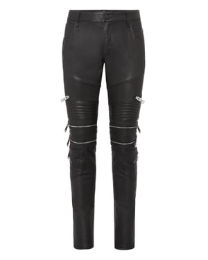 Pantalones De Cuero