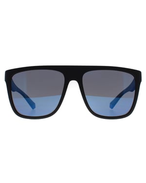 Polaroid PLD 2162/S 0VK 5X negro mate azul gafas de sol polarizadas