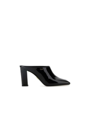 Mules de Cuero Prada 85mm
