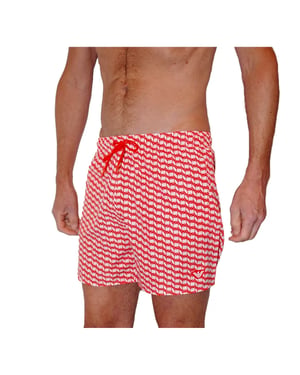 Traje de baño Emporio Armani con águila integral para hombre
