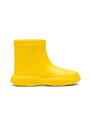 Botas de goma con logotipo de Prada