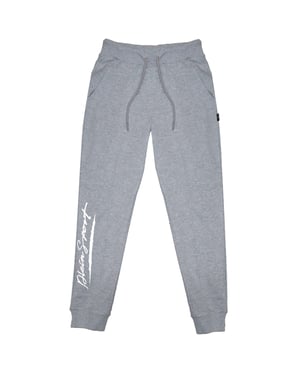 Plein Sport pantalones deportivos grises con logo distintivo grande