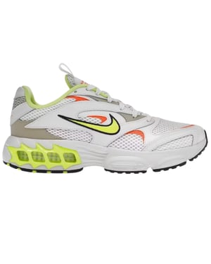 Nike Air Fire Detalles Amarillos Zapatillas Blancas