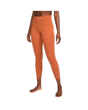 Leggings de yoga en marrón óxido Dri-Fit de Nike