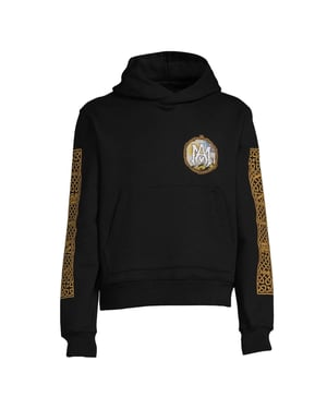 Amiri Lanscape Frame Design sudadera con capucha negra