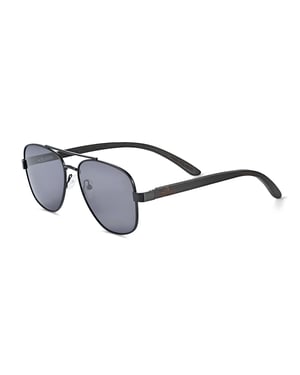 Gafas de sol polarizadas Earth Wood Kotor - Negro/Negro
