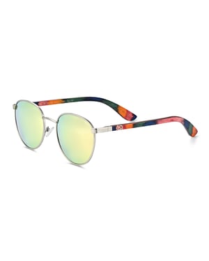Gafas de sol polarizadas Earth Wood Boracay - Arcoíris/Verde