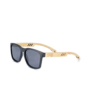 Gafas de sol polarizadas Earth Wood Haven - Bambú/Gris
