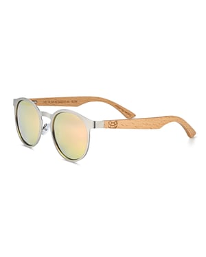 Gafas de sol polarizadas Earth Wood Reine - Bambú/Verde