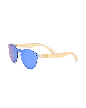 Gafas de sol polarizadas Earth Wood Tulum - Bambú/Verde