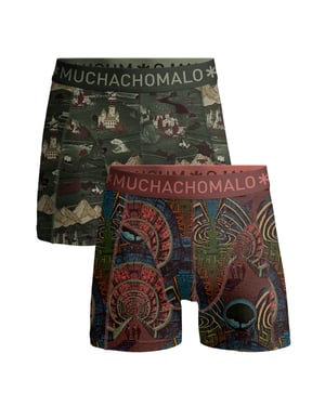 Muchachomalo Bóxers para Niños - Pack de 2 - Ropa Interior para Niños