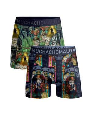 Muchachomalo Bóxers para Niños - Pack de 2 - Ropa Interior para Niños