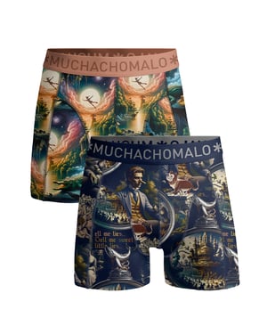 Muchachomalo Bóxers para Niños - Pack de 2 - Ropa Interior para Niños