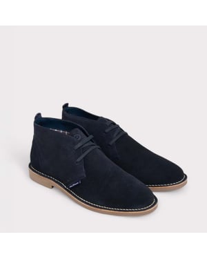 Botas Desert Hemmings para hombre Ben Sherman en azul marino