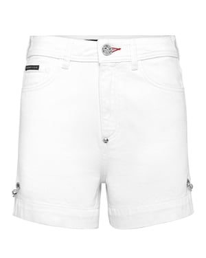 Pantalones Cortos Vaqueros Iconic Plein